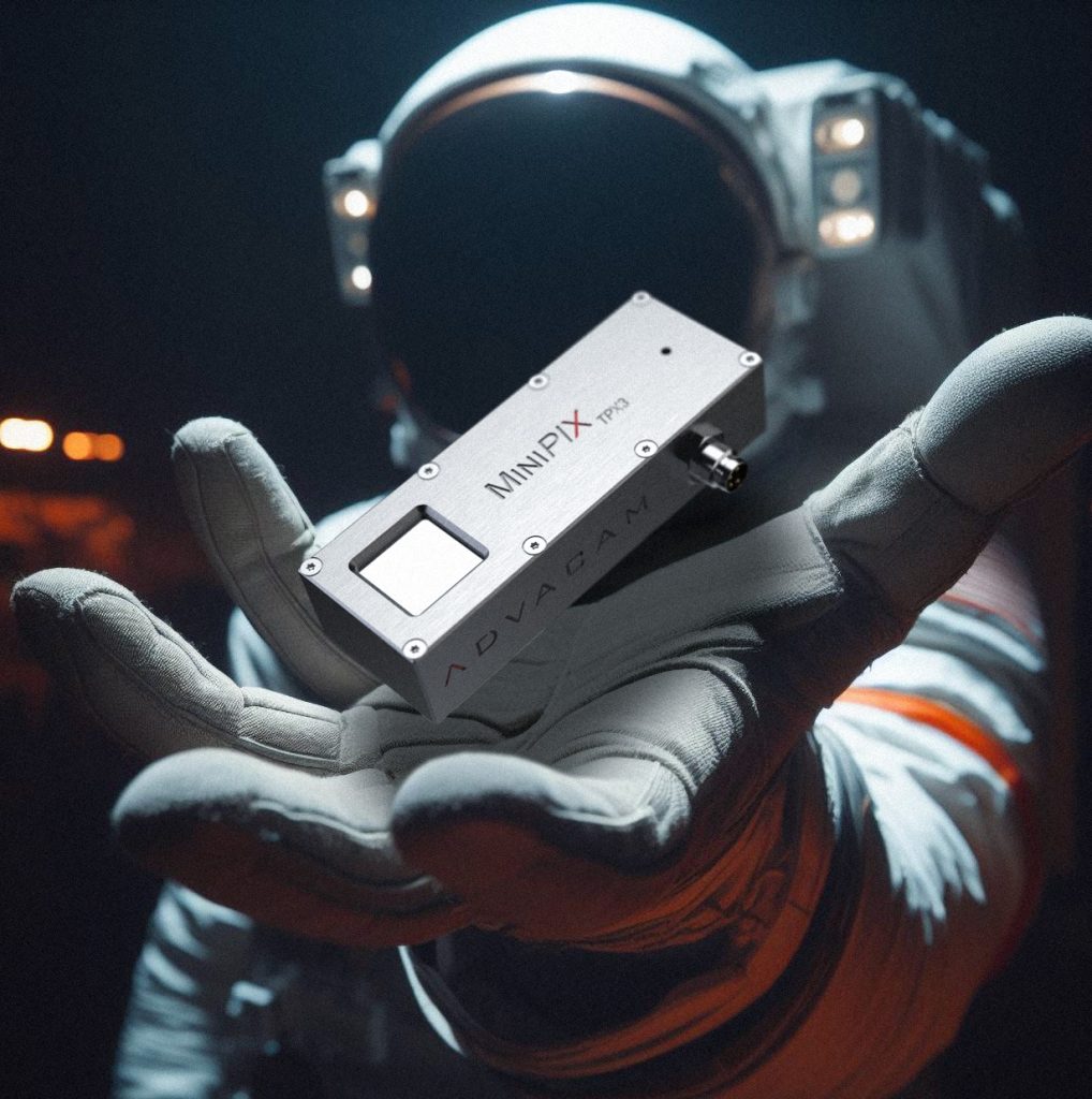 Advacam’s cutting-edge MiniPIX SPACE radiation camera for Space weather monitoring