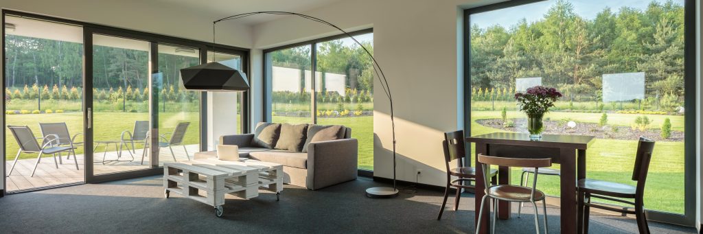 view of windows and doors of a home to represent Windows & Doors Production industry in south korea