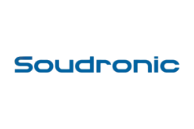logo soudronic in blue