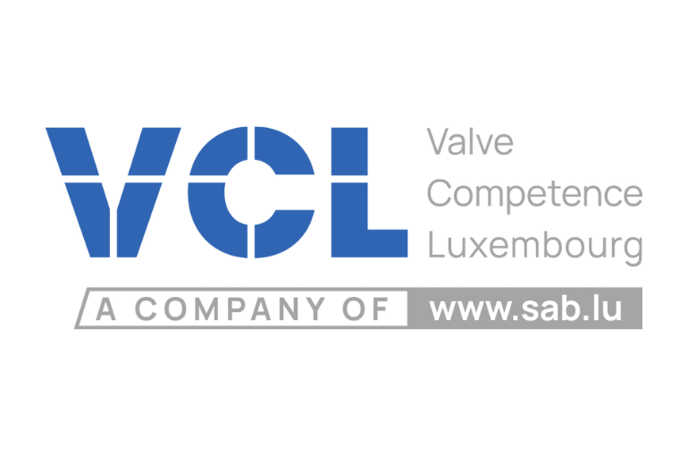 logo vcl in grey and blue