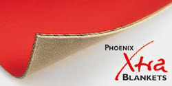 phoenix xtra blankets logo for printing industry