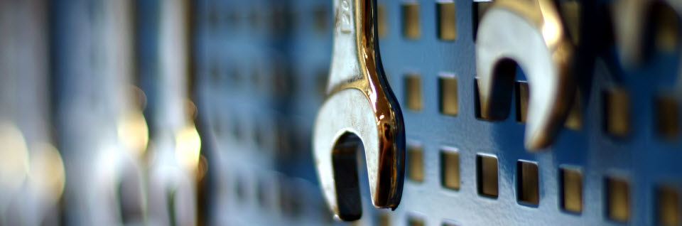 spanner tool head to represent maintenance & repairs